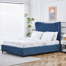 Load image into Gallery viewer, Oslo fabric plush bedframe