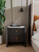 Load image into Gallery viewer, Rhodes 2 drawer bedside locker