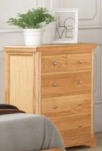 Load image into Gallery viewer, Vancouver tall chest in oak