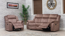 Load image into Gallery viewer, Gresham wipeable fabric recliner suite