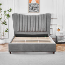 Load image into Gallery viewer, Oslo fabric plush bedframe