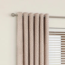 Load image into Gallery viewer, Naurua pale coral eyelet curtains