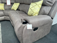 Load image into Gallery viewer, Kester recliner grey wipeable fabric