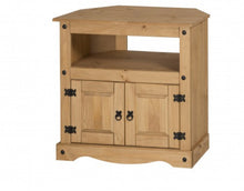 Load image into Gallery viewer, Corona Mexican pine tv corner unit