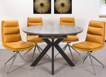 Load image into Gallery viewer, Manhattan round extending table and 4 chairs